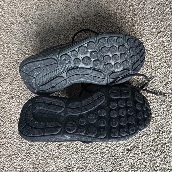 Under Armour Charged Athletic Shoes, Black - Picture 3 of 4